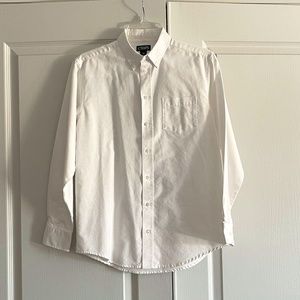CHAPS White Button Down Shirt Sz 16